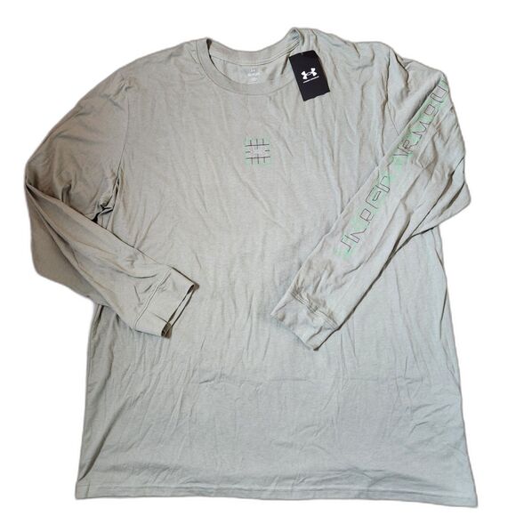 Bundle of 2 Under Armour Men’s XXL Long Sleeve Tees – Black & Green - Picture 4 of 7